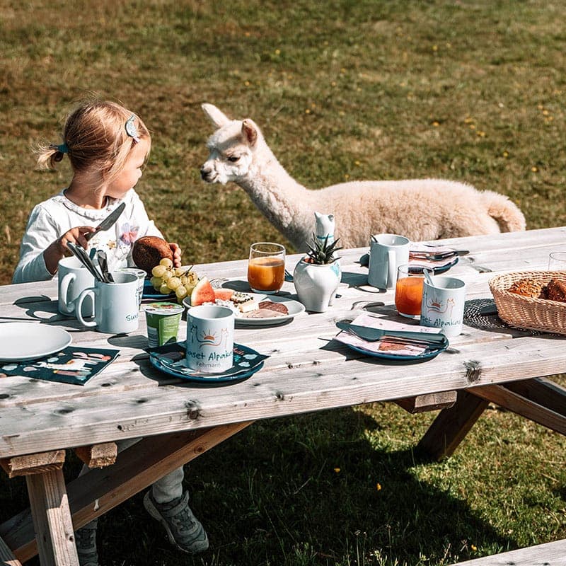 Frühstück auf der Weide